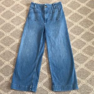 Wide Leg Jeans From Anthropologie